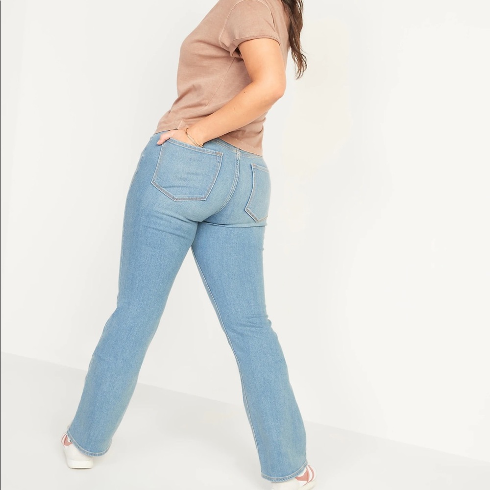 Old Navy boot cut jeans light wash size 10 tall